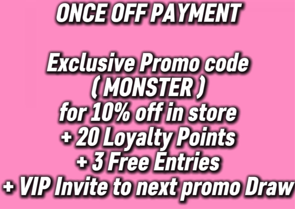 Voucher Pack B = 3 FREE ENTRIES